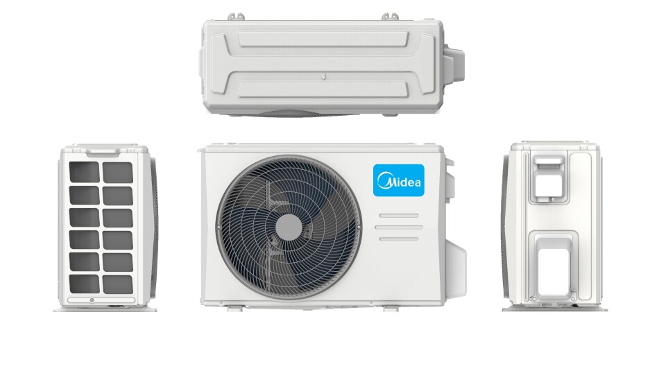 Europas første splitt-aircondition med naturlig kuldemedium
