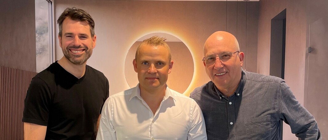 Lars Korsbakken (t.v), Tommy Ringnes og Arne Korsbakken. Lars Korsbakken (t.v), Tommy Ringnes og Arne Korsbakken.