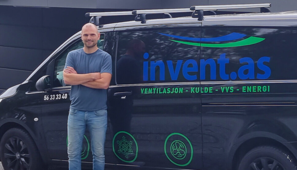 FORNØYD: Daglig leder i Invent, Andreas Peschina, er godt fornøyd med fjoråret, selv om de ikke helt klarte å leve opp til rekordåret.