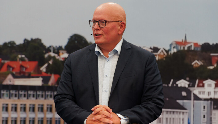 FASTPRIS: Svein Olav Munkeby i Nord-Trøndelag Elektrisitetsverk er klar for å selge strøm til fast månedspris. FASTPRIS: Svein Olav Munkeby i Nord-Trøndelag Elektrisitetsverk er klar for å selge strøm til fast månedspris.