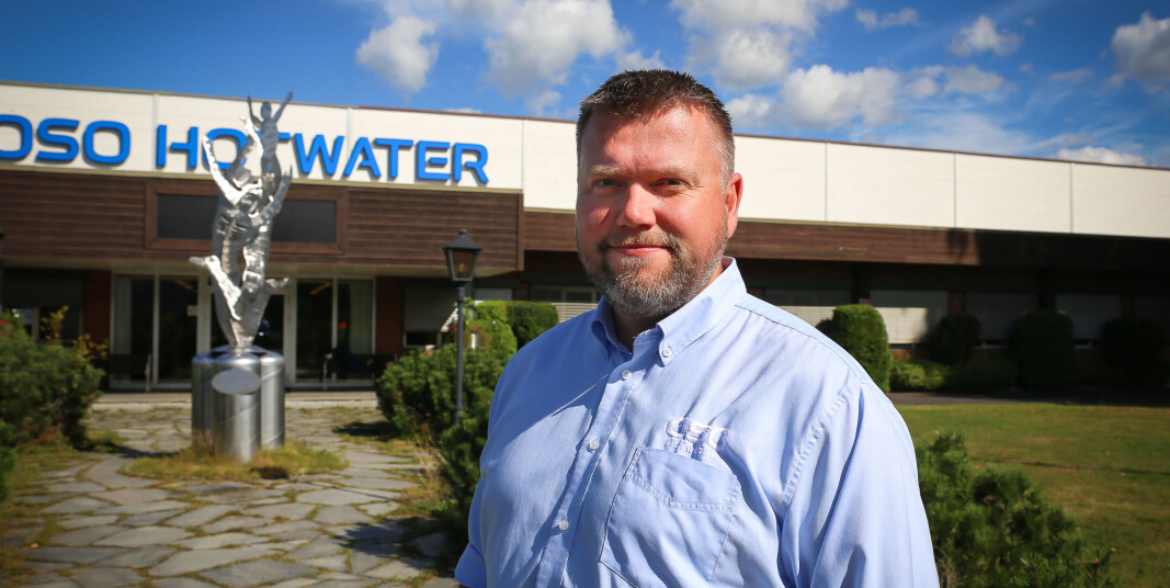 OSO Hotwater-sjef Roy André Magnussen er glad og stolt over å ha levert tidenes resultat i fjor, men løpske energipriser svekker inneværende år kraftig. OSO Hotwater-sjef Roy André Magnussen er glad og stolt over å ha levert tidenes resultat i fjor, men løpske energipriser svekker inneværende år kraftig.