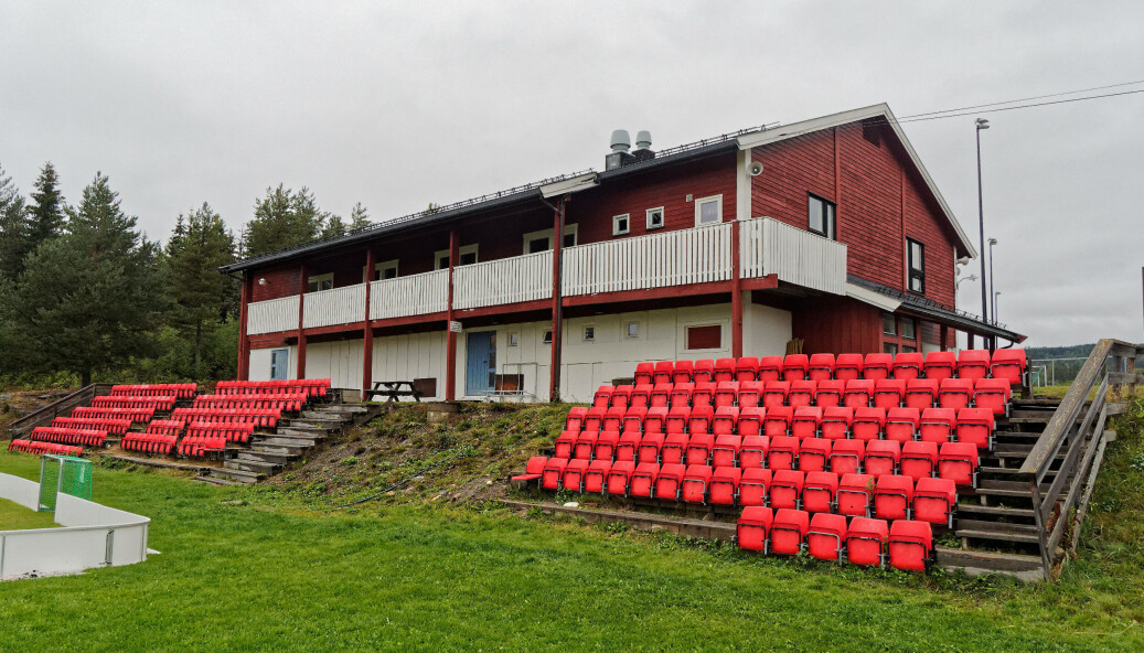 STO TOM: Mens sportshytta sto tom, sto toalettet og rant. STO TOM: Mens sportshytta sto tom, sto toalettet og rant.