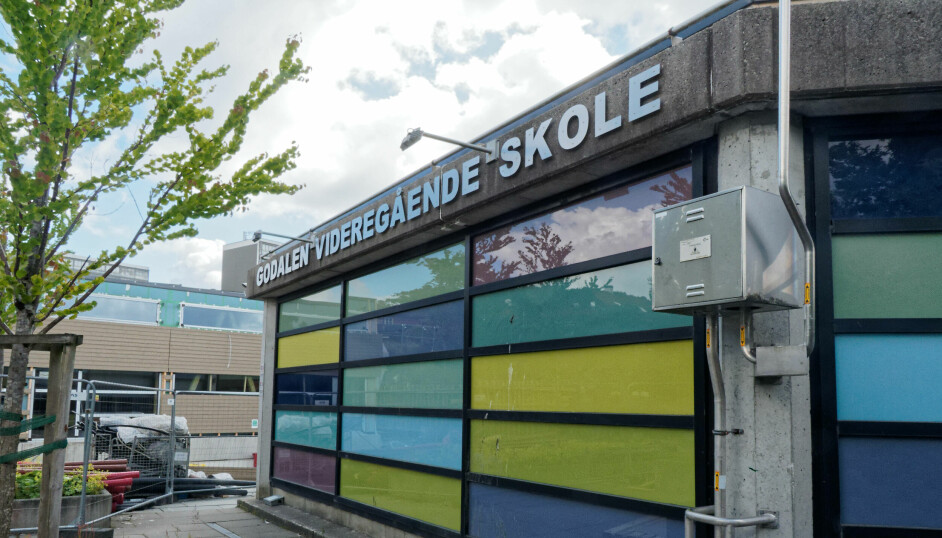 KJØLER VIDERE: Vg2 kulde-, varmepumpe- og ventilasjonsteknikk overlevde på Godalen videregående i Stavanger.