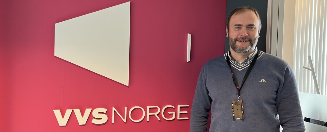 Stian Aarstad, kjedeleder i VVS Norge Partner. Stian Aarstad, kjedeleder i VVS Norge Partner.