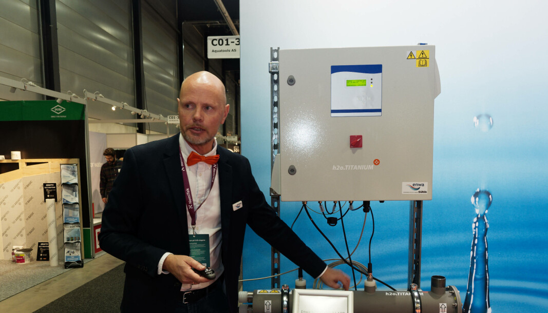 EIERANSVAR: Det er eieren og drifteren som har ansvaret for å sikre mot legionella, peker Torkjel Solheim på. EIERANSVAR: Det er eieren og drifteren som har ansvaret for å sikre mot legionella, peker Torkjel Solheim på.