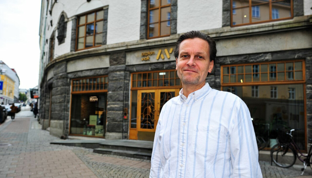 NYE LOKALER: Asplan Viak og Magnar Berge er på plass i sine nye lokaler i Markeveien, midt i Bergen sentrum.