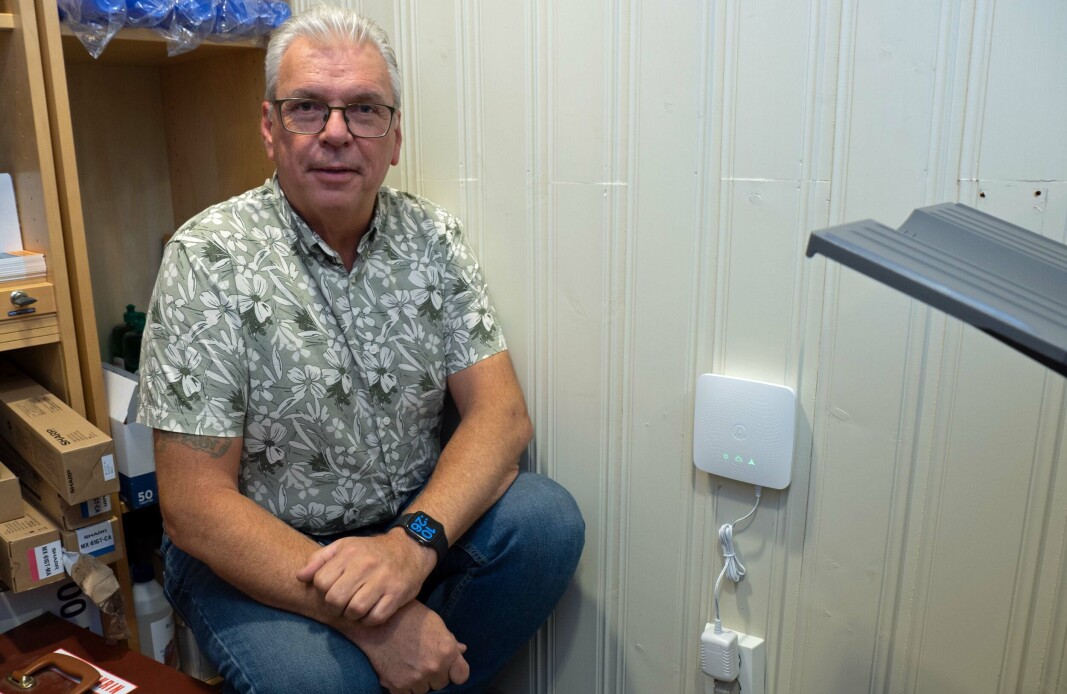 FANT FEIL: Med 3D-skanning, følere og EC Dashboard fant John Audun Jensen ut at ventilasjonsanlegget gikk for lenge og for intenst, at varmen sto på for høy temperatur og at varmekabler sto på hele tiden både inne og ute. FANT FEIL: Med 3D-skanning, følere og EC Dashboard fant John Audun Jensen ut at ventilasjonsanlegget gikk for lenge og for intenst, at varmen sto på for høy temperatur og at varmekabler sto på hele tiden både inne og ute.
