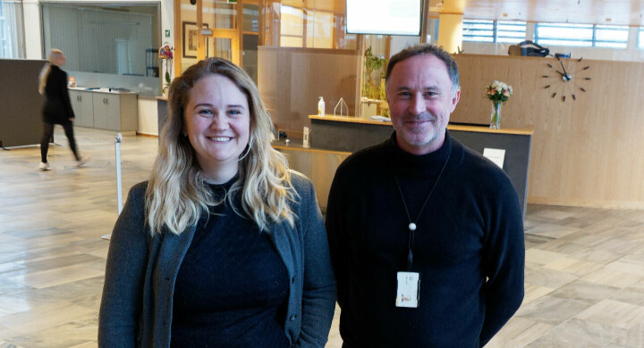 HJELPER: Heidi Elise Kongsrud, Morten Hagen og de andre på byggdriftavdelingen i Hamar kommune hjelper flere ut i arbeidslivet og til fagbrev.