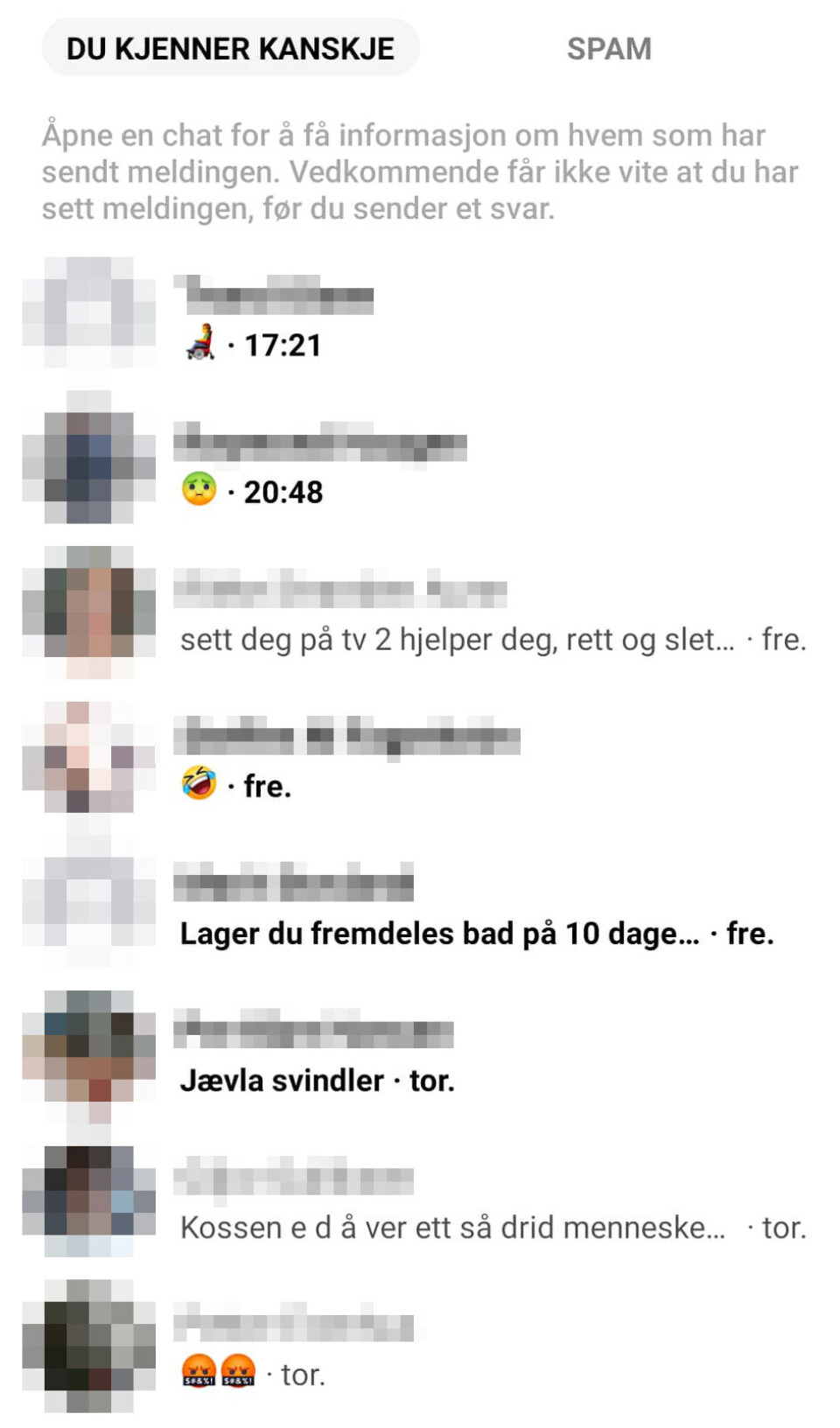 – TRUET: Rullestolen øverst i innboksen setter Bjørnevik i sammenheng med trusler han sier at han har fått om at beina hans skal ødelegges – TRUET: Rullestolen øverst i innboksen setter Bjørnevik i sammenheng med trusler han sier at han har fått om at beina hans skal ødelegges