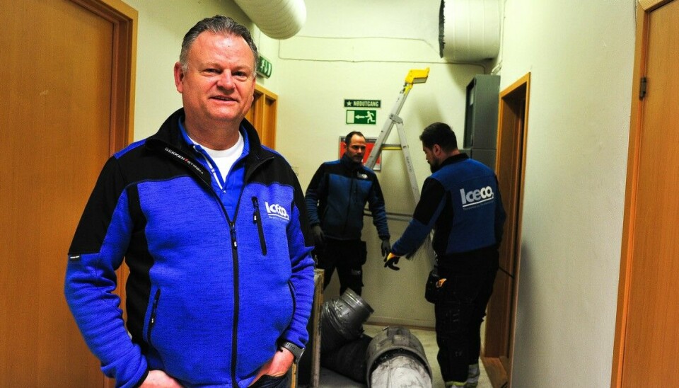 KRAV: Daglig leder i selskapet IceCo2, Thor Berg, mener at det burde være et krav med renhold av ventilasjonskanaler.