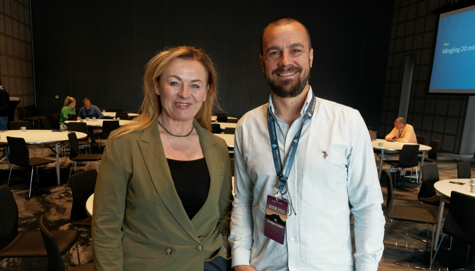 BARE RØRER: Christopher Skogstad Messiha er ny programleder i «Bare Rør» sammen med Eli Hermine Heyerdahl Eide.
