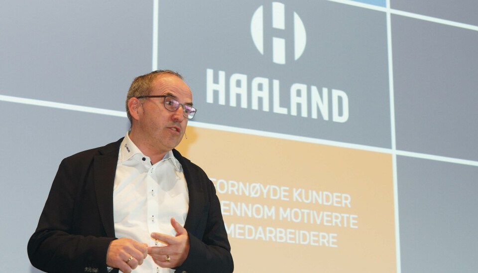 FREMTIDSBYGGER: Remi André Wågan og Haaland VVS bygger batterifabrikk.