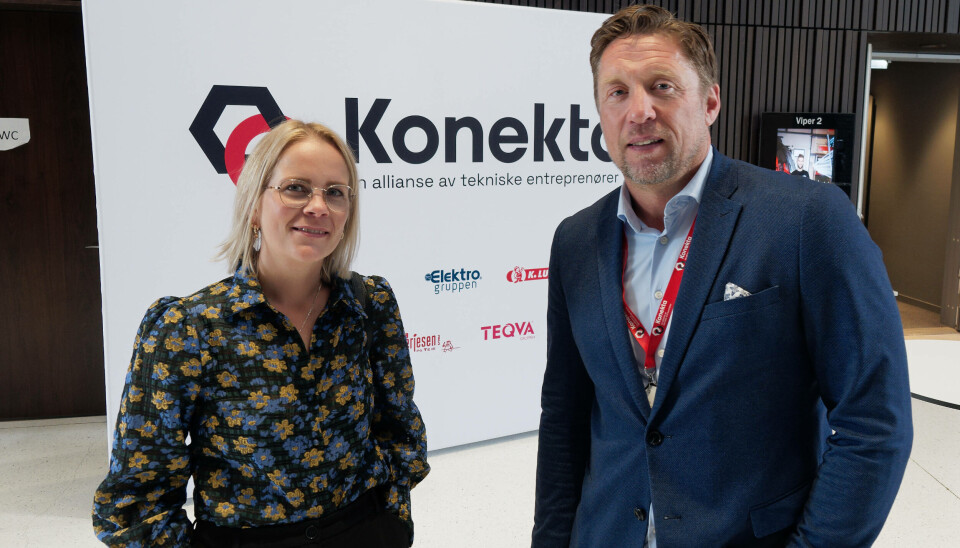 SAMARBEID: Ingrid Sofie Solstad og Tor Arne Abrahamsen fant nye måter å samarbeide på på det nye sykehuset i Narvik.