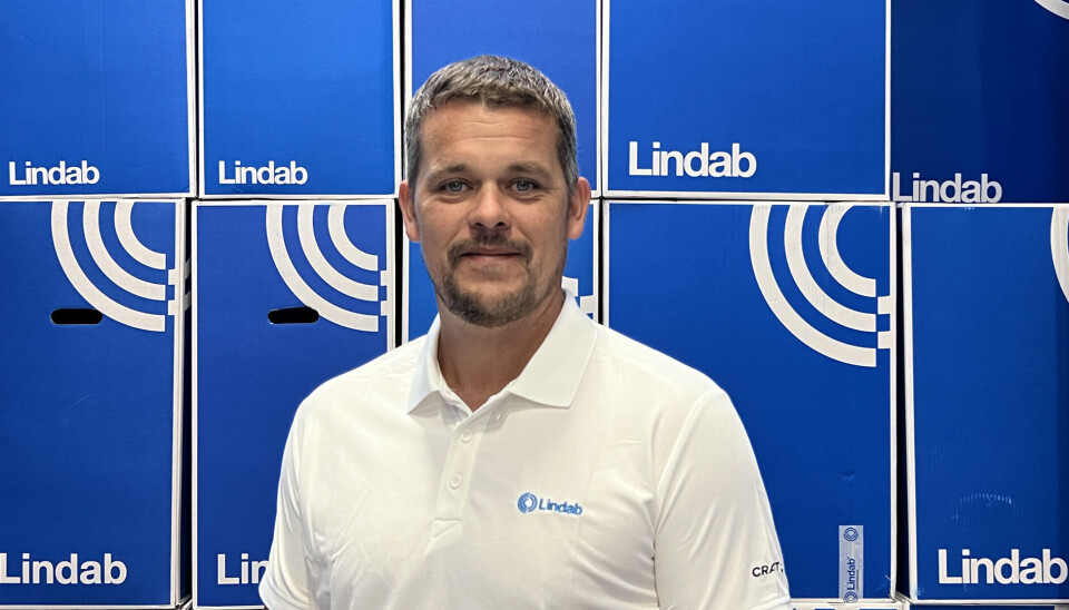 NY: Børre Damman er ny distriktsjef salg i Lindab.
