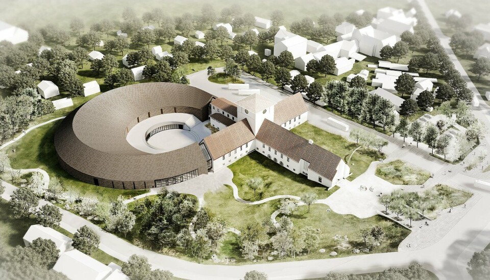 KONTRAKT: GK har fått tildelt entreprisen på ventilasjon, automatikk, rør og elektro på det nye Vikingtidsmuseet.