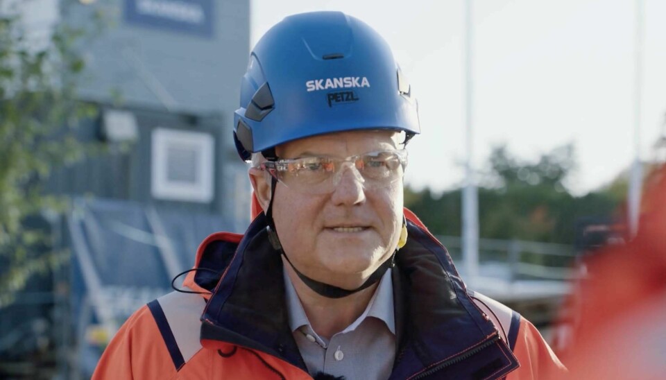 INTERESSE: Skanska-konsernsjef Anders Danielsson er fornøyd med et Powerhouse-prosjekt som vekker interesse også utenfor Norge.
