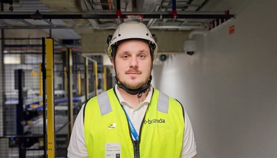 Kristofer Paulsson, HMS-sjef i Bravida Norge.