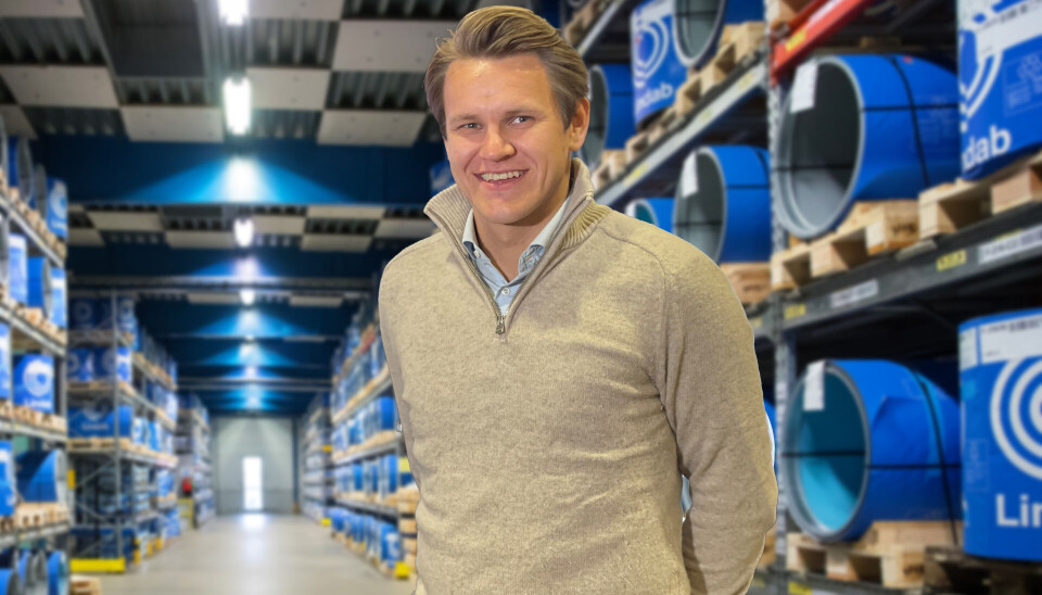 Stefan Myhre Pettersen er ny salgs- og markedssjef i Lindab.