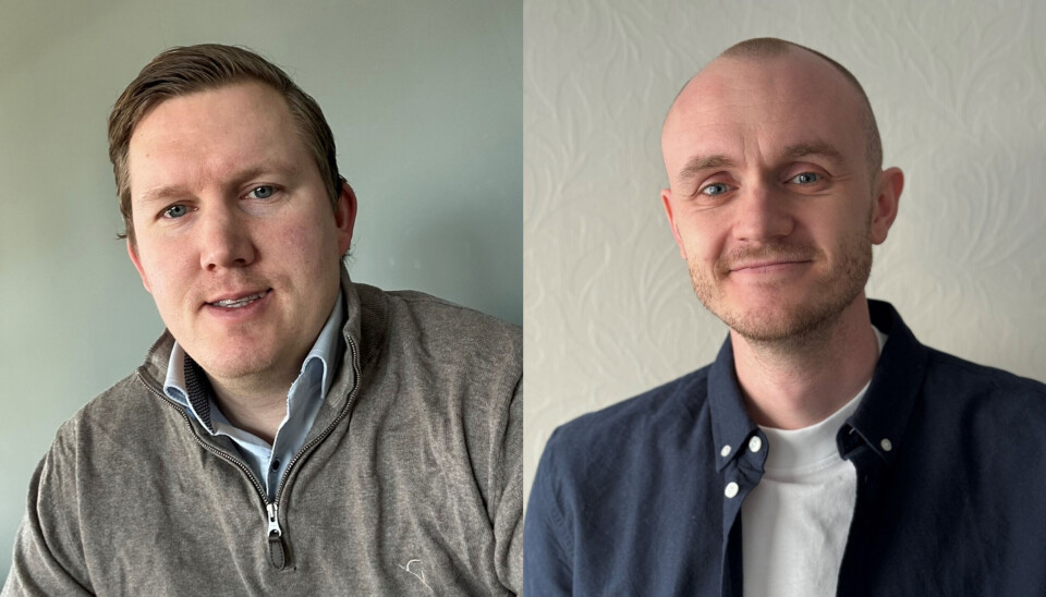 NYE: Roth ansetter Espen Ekseth som distriktsleder Innlandet, og Erik Andre Kühn som distriktsleder i Østfold og Oslo.