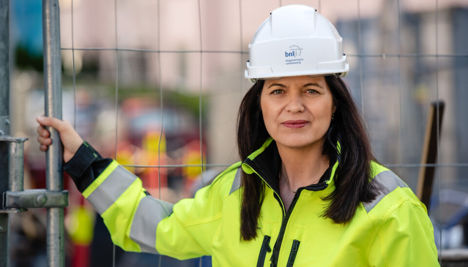 Nina Solli, administrerende direktør i NHO Byggenæringen.