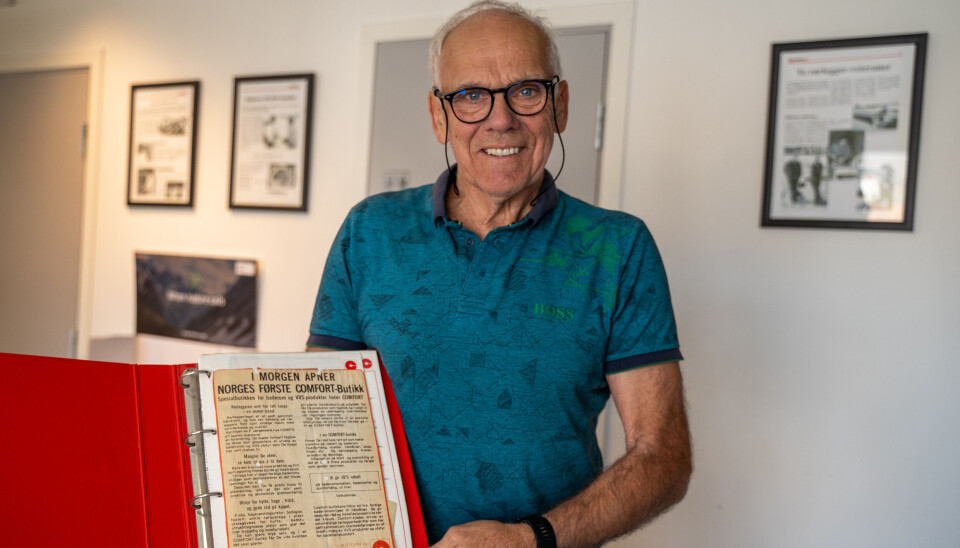 Norges første Comfort-butikk som åpnet var F. Jørgensen i Halden. Roy Buraas leder bedriften i dag og har vært med siden starten.