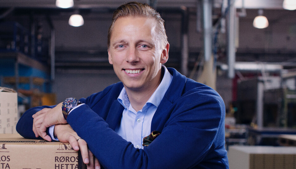 Håvard Augensen, CEO i
RørosHetta.