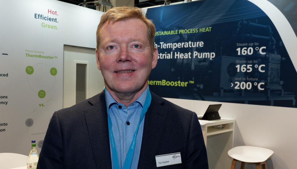 VARMMAT: Tor Hodne arbeider med norsk og tysk teknologi for å lage varmepumper spesielt til mat- og drikkeindustrien.