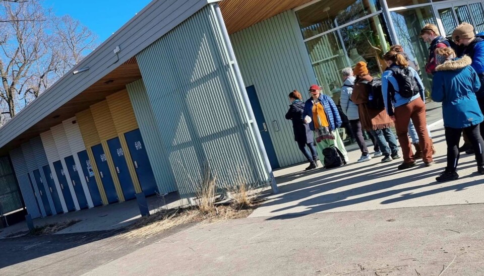 KØ: Toalettene finnes, men er stengt. Her på Bygdøy i Oslo, der bare ett toalett er åpent om vinteren.