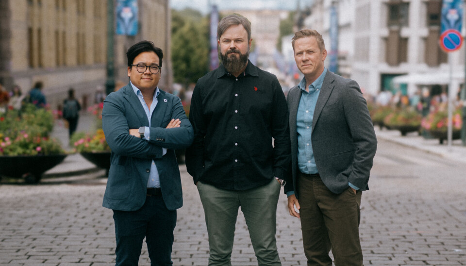 F.V: Martin Håndlykken, Tor Christian Ødegaard og Jan Erik Røine trer inn i nye roller i NemiTek.