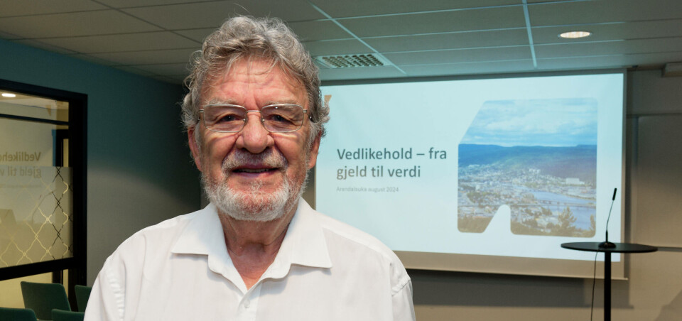 ETTERSLEPSEKSPERT: Neppe noen kan mer om vedlikeholdsetterslepet enn Svein Bjørberg. 11. til 13. september stiller han på Driftskonferansen.