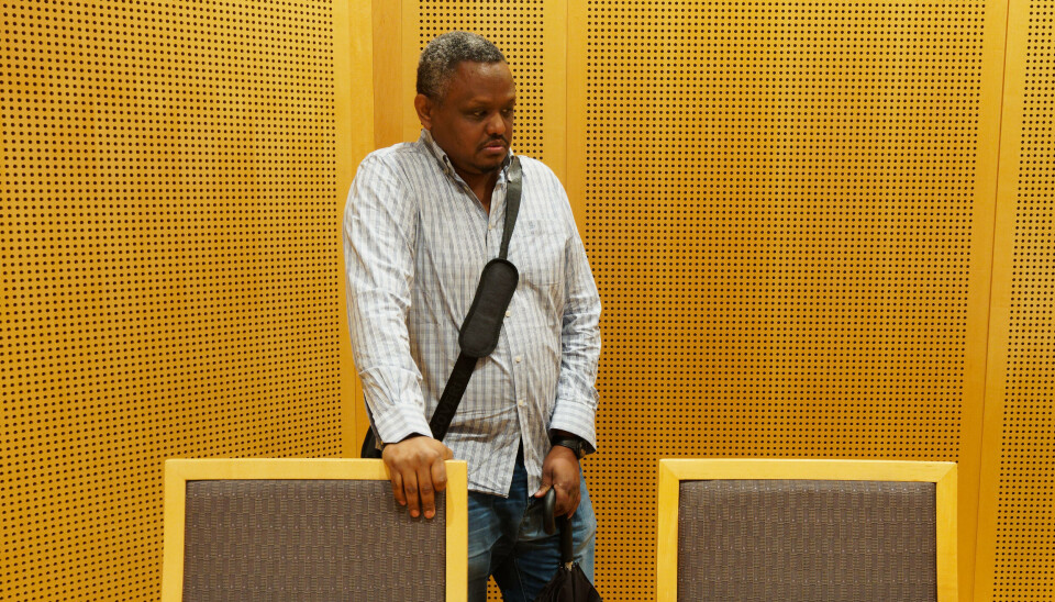 TRUET: Mutwakil Mohammed Ahmed skrev i en epost at han aldri kommer til å akseptere å bli truet