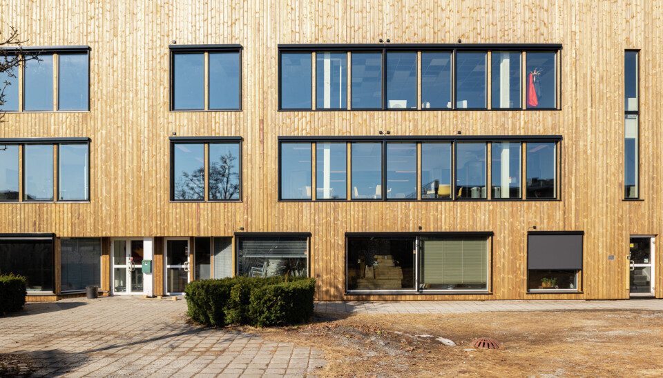 GLYNITVEIEN 33: Et kombinasjonsbygg i Ski Næringspark på Drømtorp i Ski har fått 500 kvadratmeter med rehabiliterte kontorlokaler.