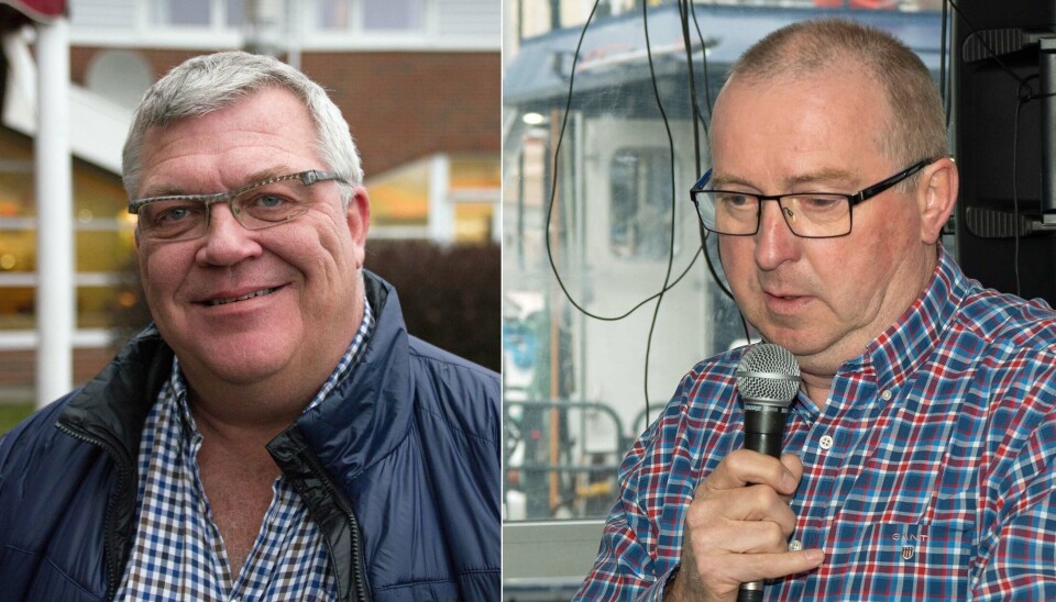 FORFATTERE: Svein Morten Sørensen (til venstre) og Rune Berg har skrevet det som blir byggdrifterfagets første samlede læremiddel.