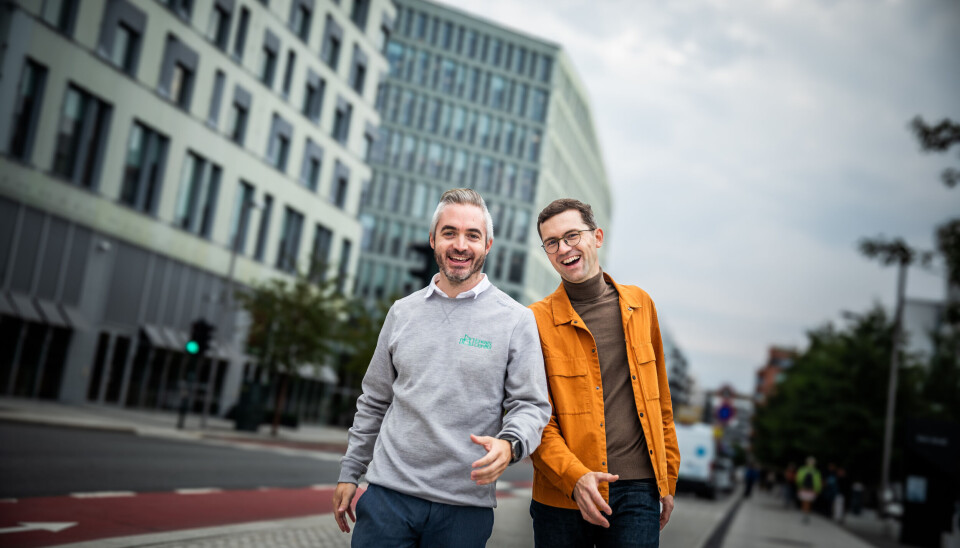 De alltid sprudlende vertene til Praktisk Proptech, Tommy Hagenes og Martin McGloin var på jobb i Oslo nylig. Hva de holder på med vil snart bli offentliggjort.