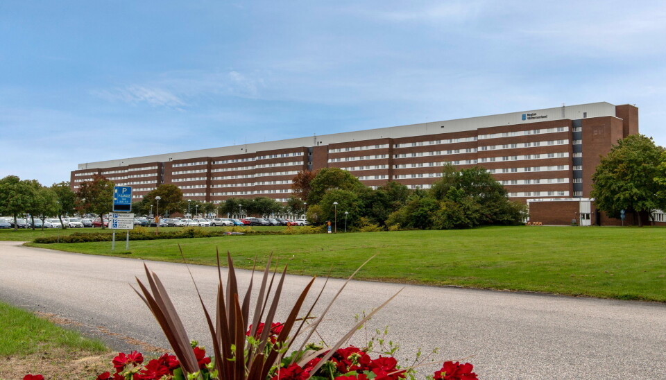 HALVE ÅRET: I fem–seks måneder leverer snøen nesten hele kjølebehovet til sykehuset i Sundsvall.