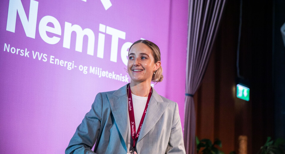 Kamilla Heimar Johra i SINTEF, her fra Jugendkonferansen 2024.