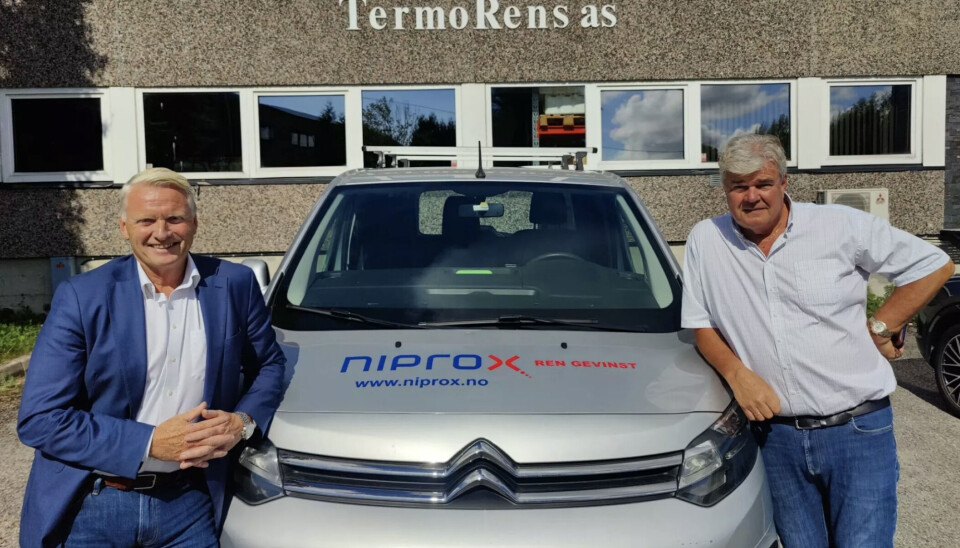 Roy Austbø, Niprox og Thore Andreassen,
TermoRens AS.