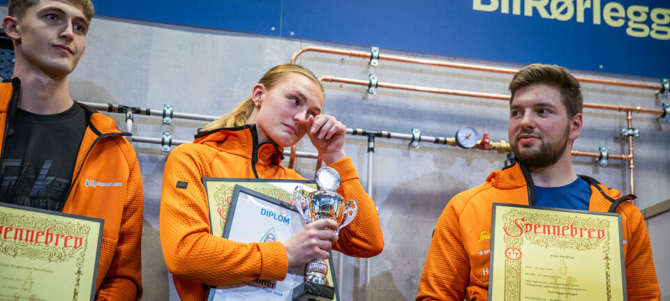 Kaja (19) vant thriller i rørlegger-NM