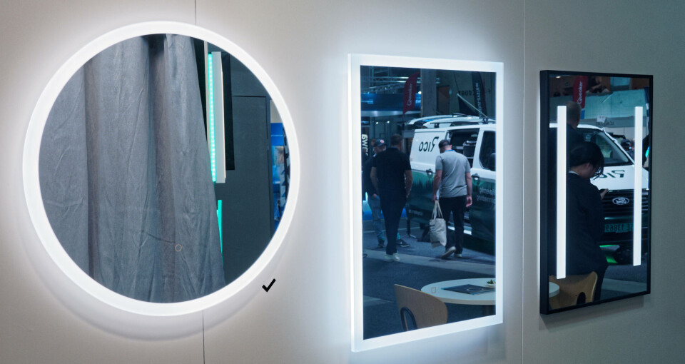 VARIERT: Speilleverandøren lover å snu seg raskt og levere akkurat de speilene som kunden ønsker.
