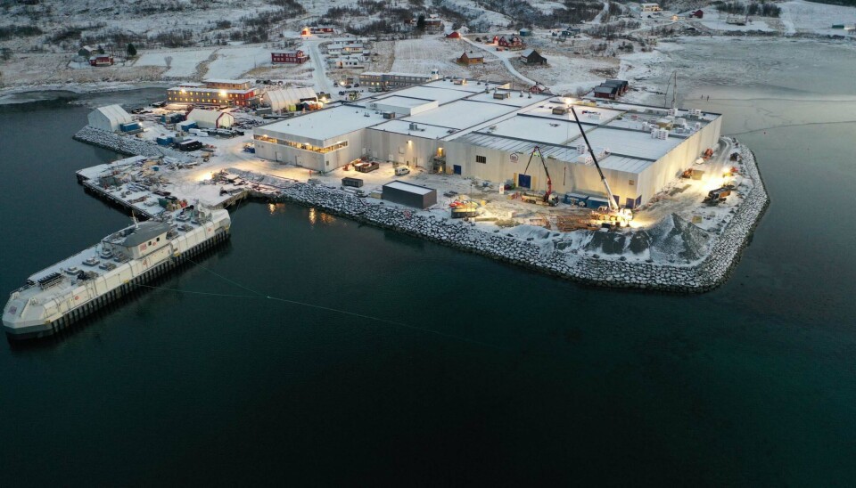 OMSTRIDT: Hovedentreprenøren havnet i retten mot Bravida etter byggingen av dette anlegget nord for Tromsø.