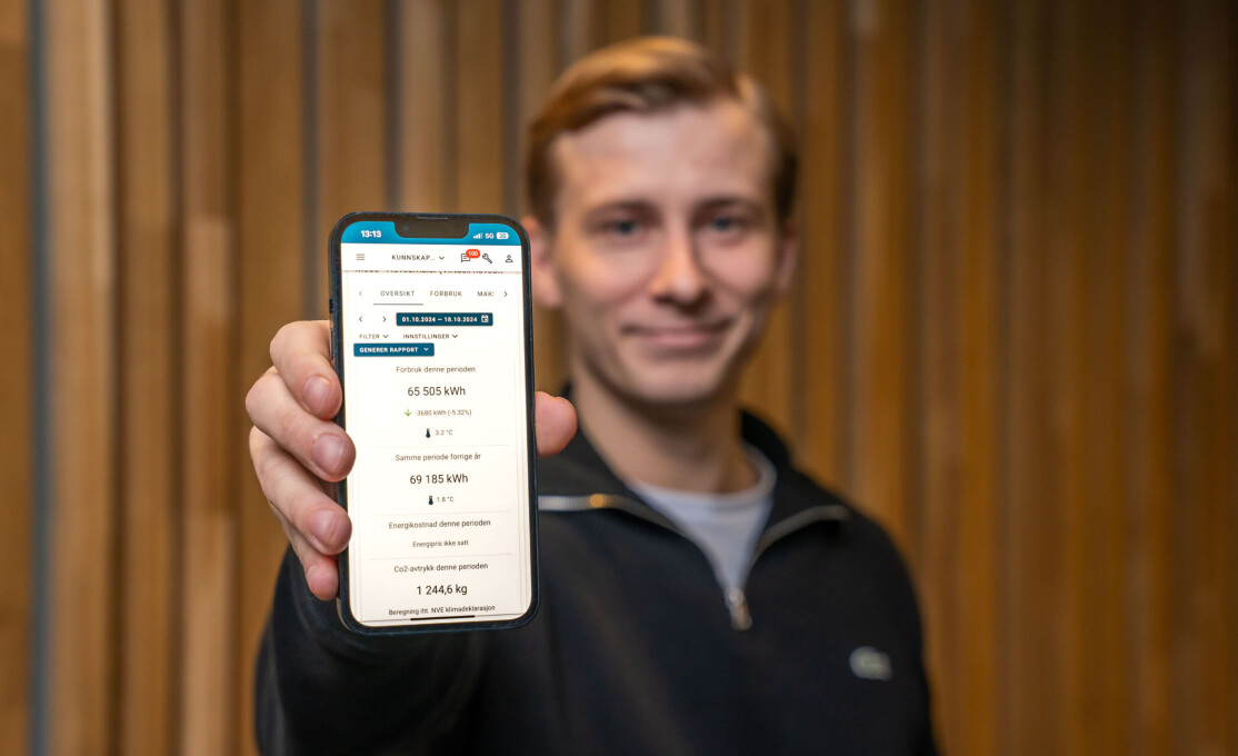 Energioppfølging i bygg – uten tillegg i prisen
