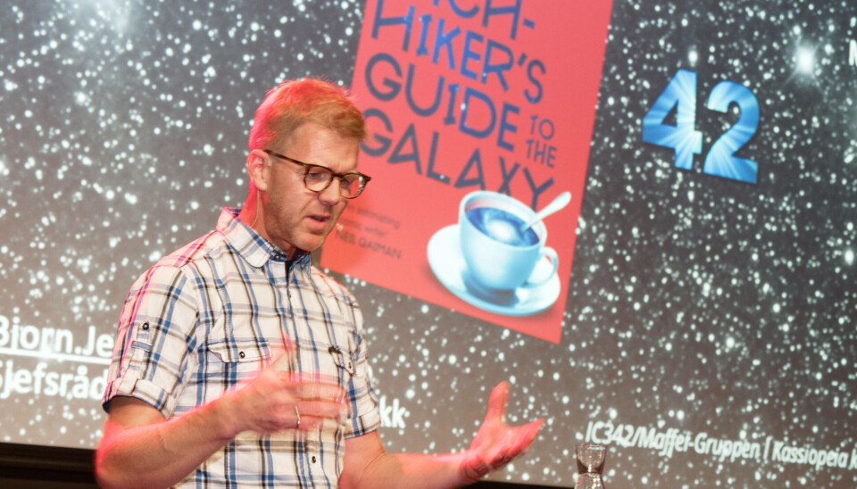 SVARET: Svaret er 42, som vanlig. Denne gangen er det 42 milliarder. Det konstaterer Bjørn Jenssen i en engasjert forklaring på hvorfor staten må spytte inn mer for å hjelpe bransjen bedre i gang med energieffektiviseringen.