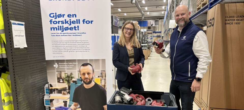 Tar gamle pumper i retur