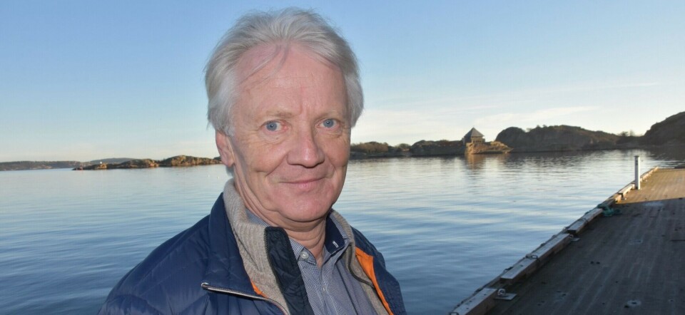 GRAVID ELEFANT: Bjarne Haugland har brukt 22 måneder på å forhandle frem avtalen. Like lenge som en elefant går gravid, sier han selv. Og akkurat som den nyfødte elefanten må den nye avtalen stå på egne ben fra dag én.