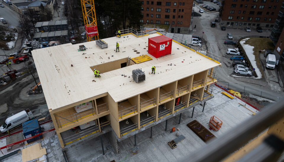 På Gjøvik blir det bygget nye studentboliger og garasje.