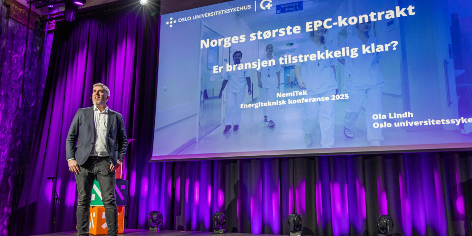 Ola Lindh stilte spørsmålet om bransjen er skikkelig klar for å komme skikkelig i gang med energieffektivisering. Svaret var både og.