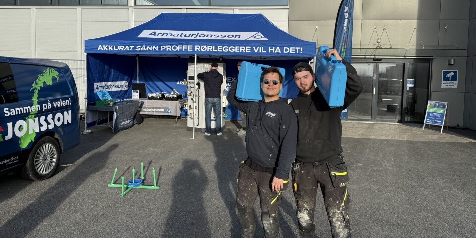 God stemning når Armaturjonsson er på tur rundt i landet.
