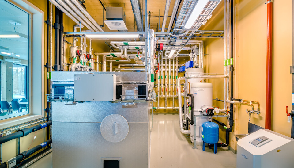 Testing av nye teknologier i et fullskala kontorbygg er viktig for utviklingen av nullutslippsbygg. Det gjøres her i ZEB-laboratoriet i Trondheim.