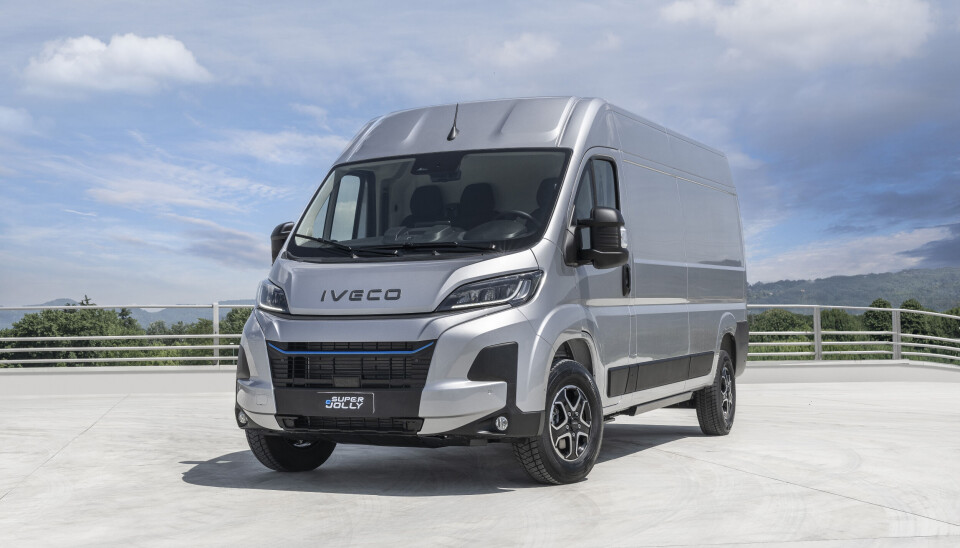 eSuperJolly (3,5–4,25 tonn totalvekt) er en kraftpakke med 200 kW motor, opptil 1,4 tonn nyttelast og 420 km rekkevidde, takket være et 110 kWh batteri.