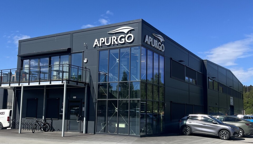 Apurgo sine nye lokaler som stod ferdig i 2024.